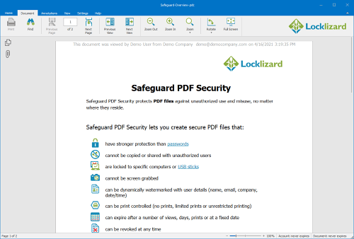secure pdf file