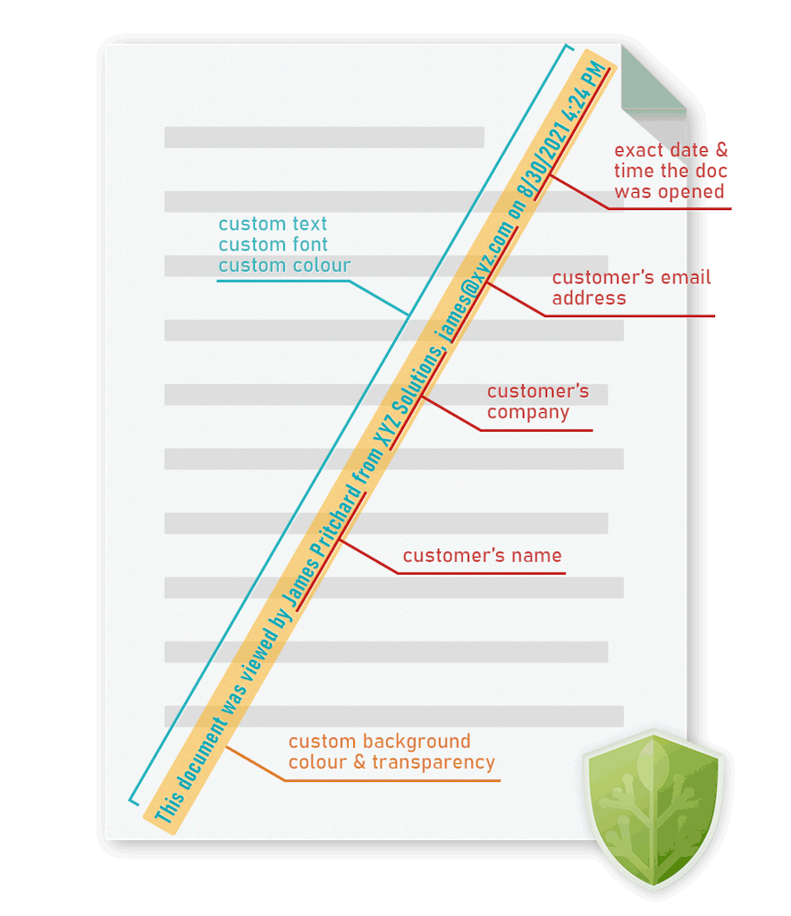 Best Watermarks For Documents Non Removable With Recipient Name