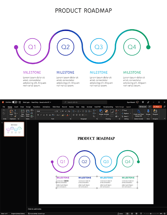 lock a powerpoint presentation