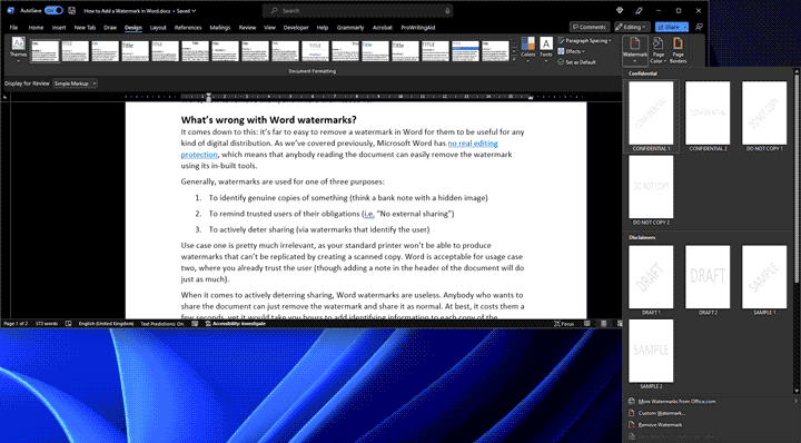 How To Add A Watermark In Word Make It Non Removable how-to-add-a-watermark-in-word-make-it-non-removable